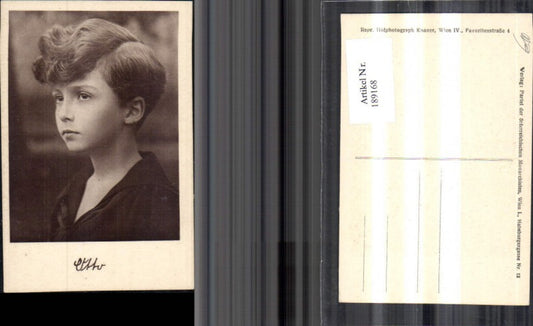 189168,Kaiser Otto v. Habsburg Österreich Kinderportrait