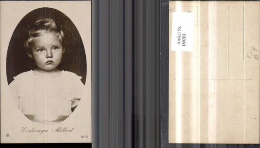 189203,Erzherzogin Adelheid pub NPG 6092