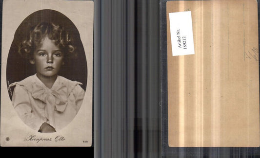 189212,Kronprinz Kaiser Otto v. Habsburg Österreich Kinderportrait pub NPG 6091