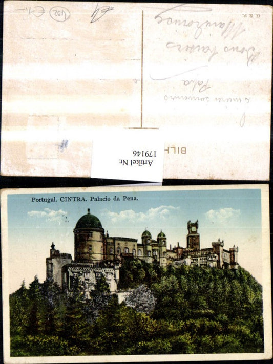 179146,Portugal Cintra Palacio da Pena Schloss Burg
