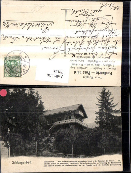 179158,Hessen Waldungen des Taunus Schlangenbad