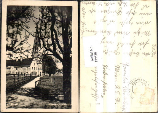 179530,Schwand i Innkreis Foto Ak Kirche Strasse