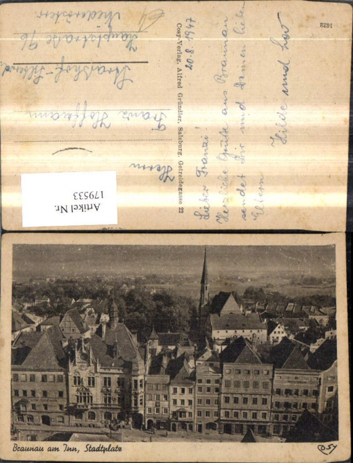 179533, Braunau am Inn, town square