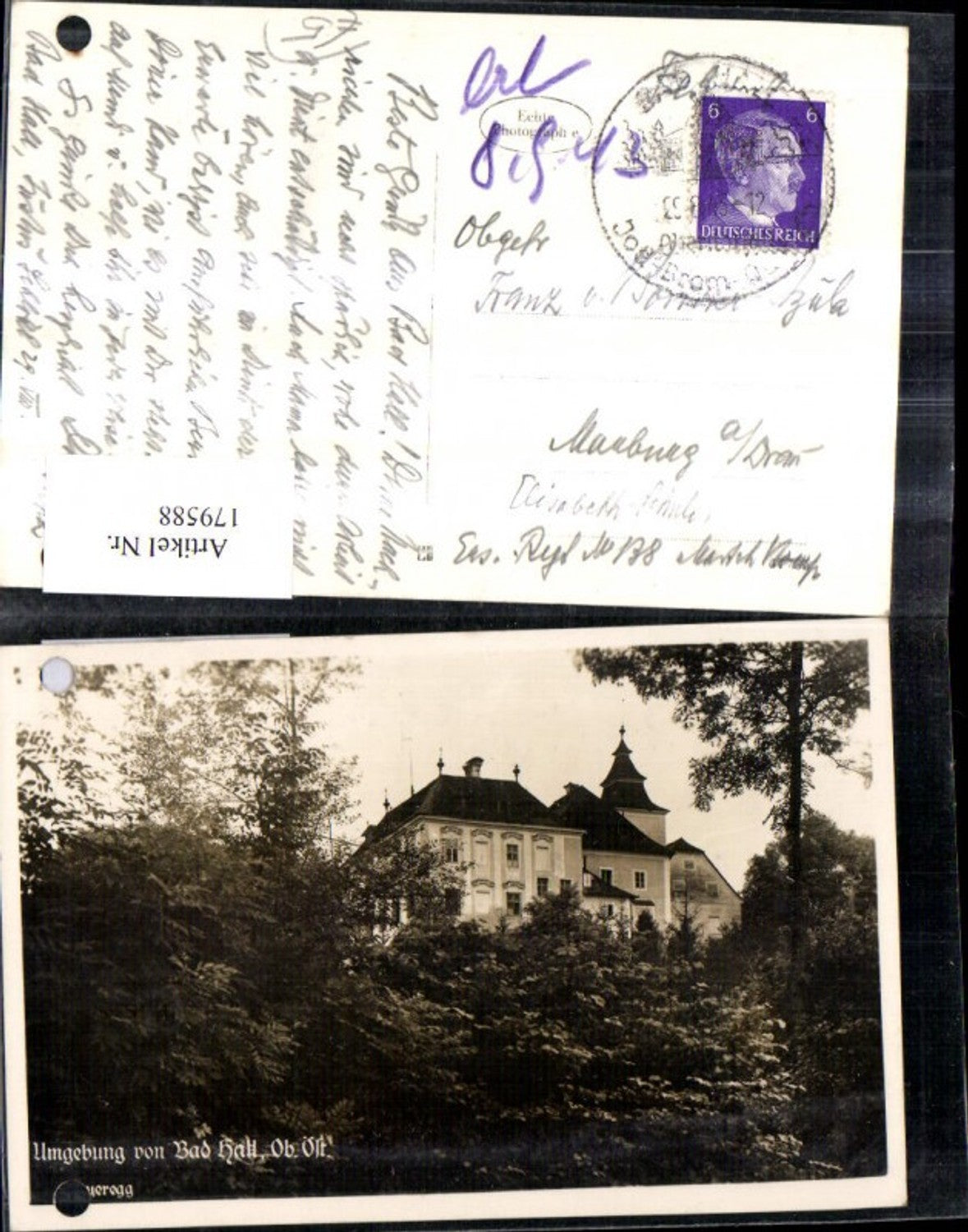 179588,Umgebung v. Bad Hall Schloss Feyregg