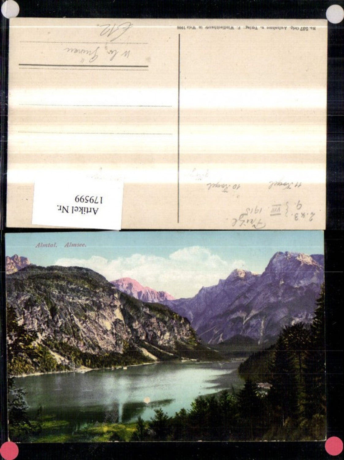 179599,Almtal b. Grünau Almsee See