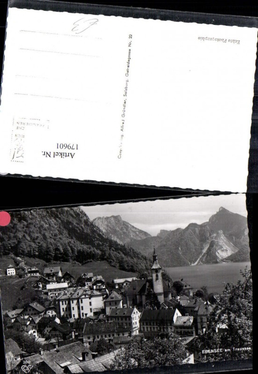 179601,Ebensee Totale am Traunsee