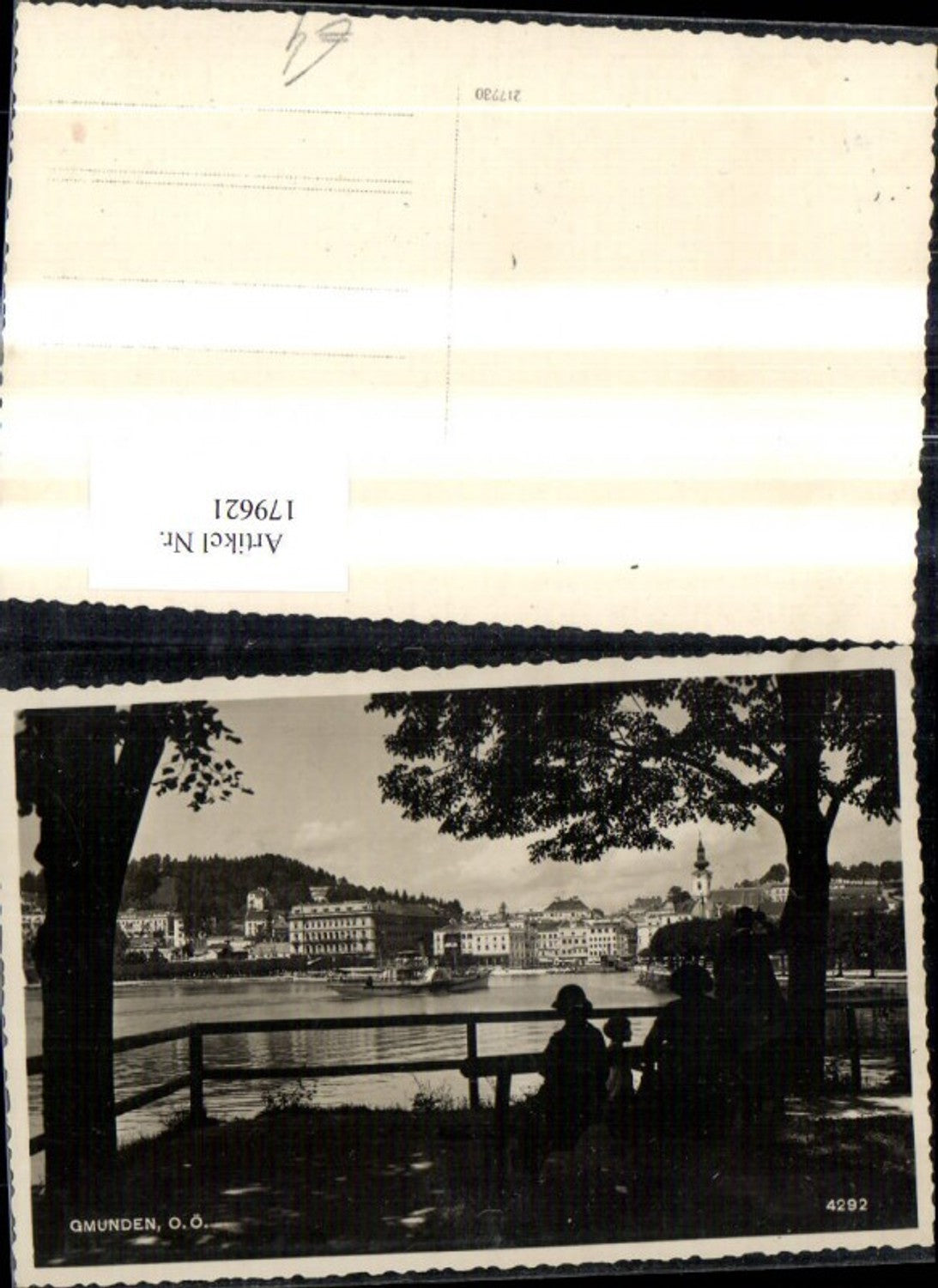 179621,Gmunden Teilansicht Partie