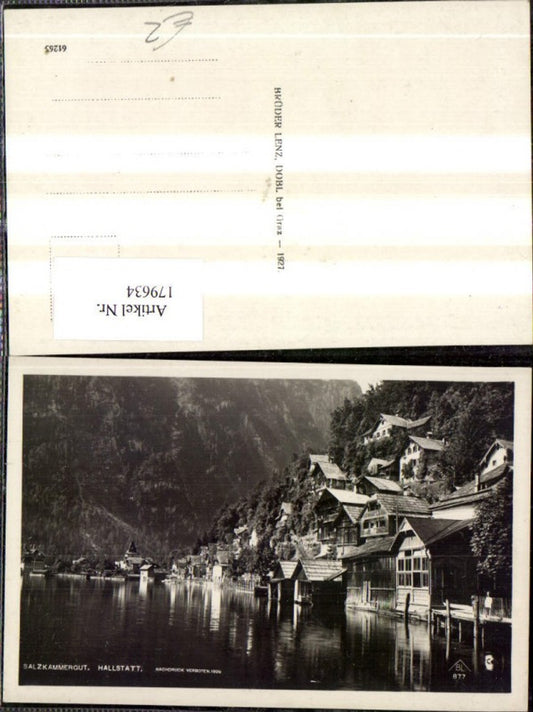 179634,Salzkammergut Hallstatt Teilansicht