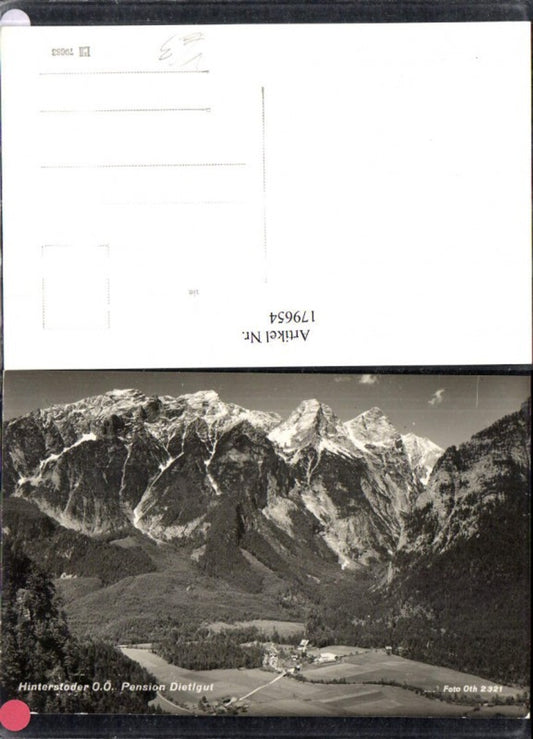 179654,Hinterstoder Pension Dietlgut pub Oth 2321