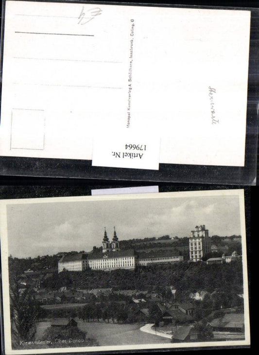 179664,Kremsmünster Ober-Donau Teilansicht Stift