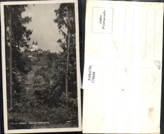 179688,Linz a. d. Donau Motiv am Pöstlingberg Kirche