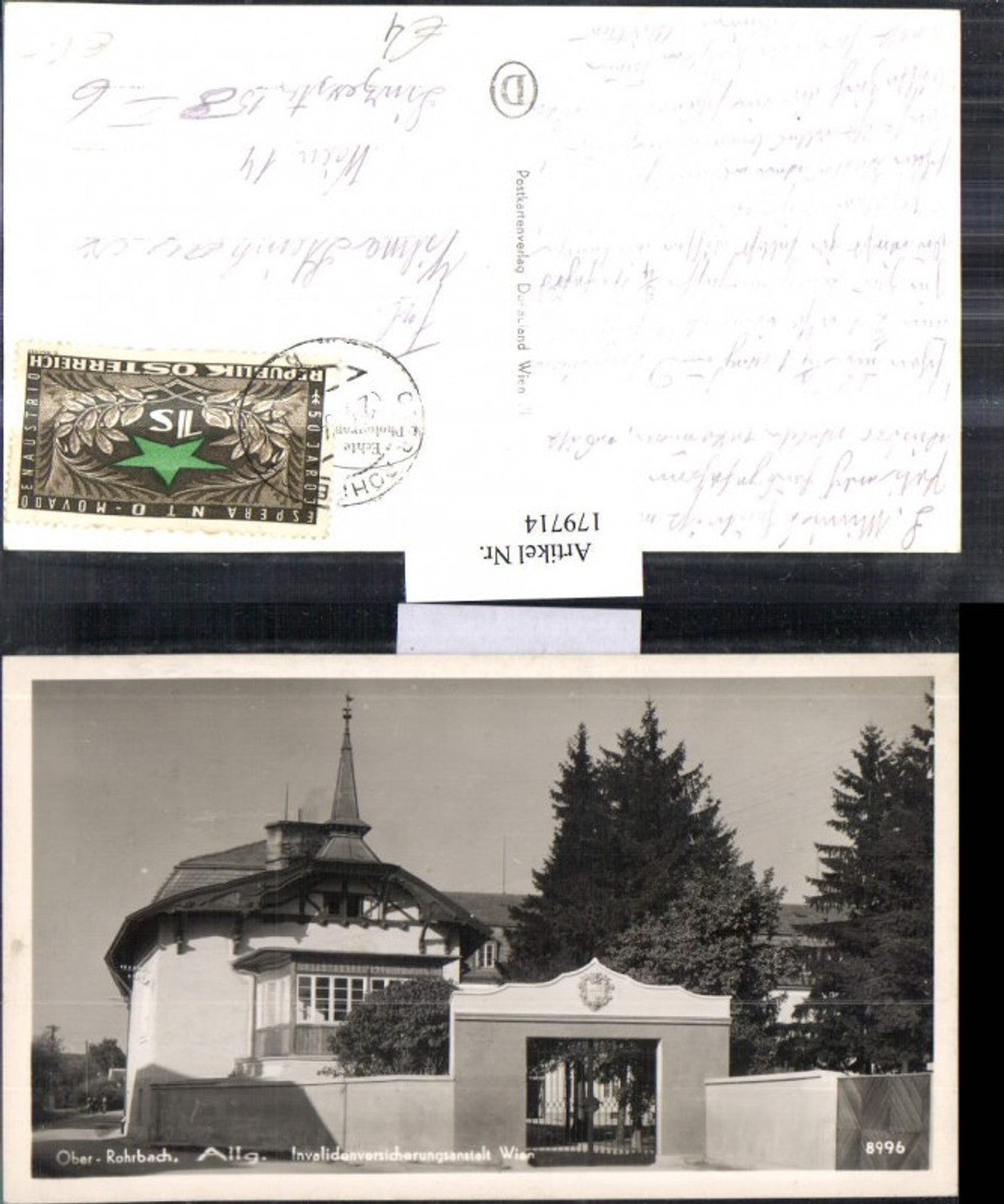 179714, Ober-Rohrbach General Disability Insurance Institution Vienna Building