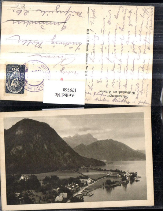 179760,Salzkammergut Weißenbach am Attersee Totale See pub Brandt 0113