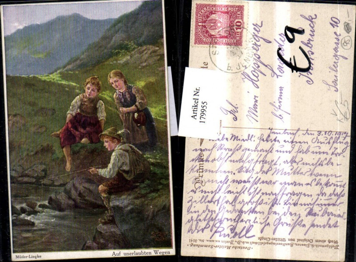 179955,Primus AK 3141 Müller-Lingke Auf unerlaubten Wegen Kinder