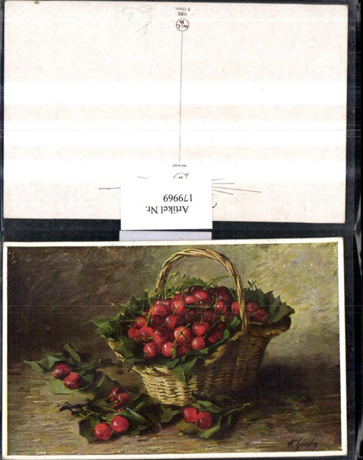 179969,Primus AK 1162 K. Giesley Korb voll Kirschen
