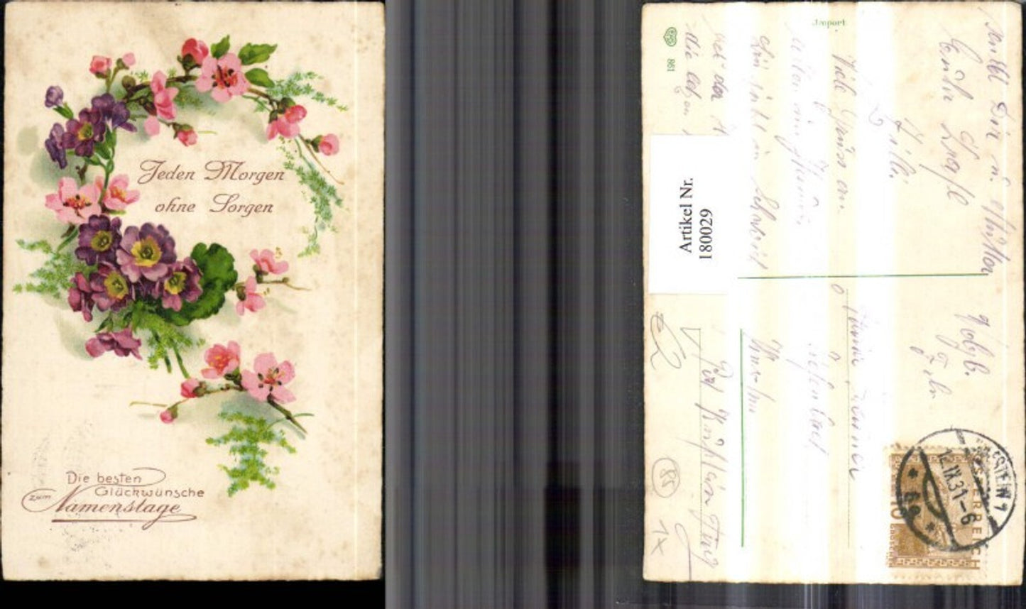 180029,Namenstag Blumen pub EAS 861