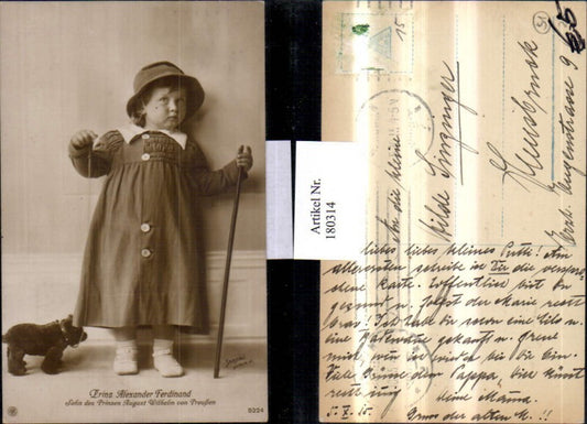 180314,Prinz Alexander Ferdinand Sohn d. Prinzen August Wilhelm v. Preußen