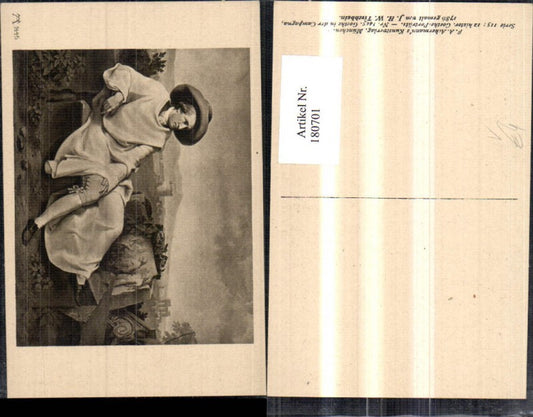 180701,Johann Wolfgang v. Goethe Dichter Portrait pub F. A. Ackermann