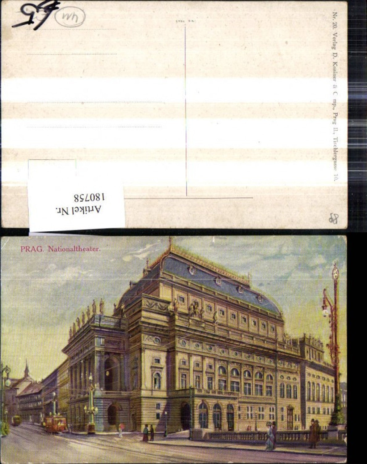 180758,Prag Praha Nationaltheater Theater