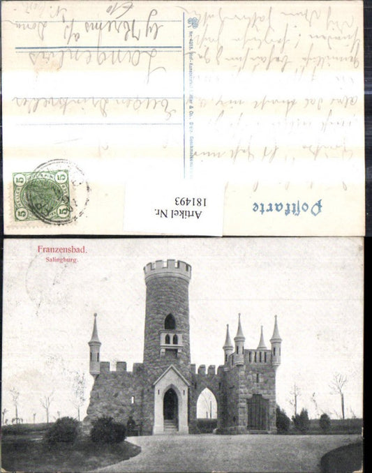 181493,Karlsbad Franzensbad Salingburg Burg