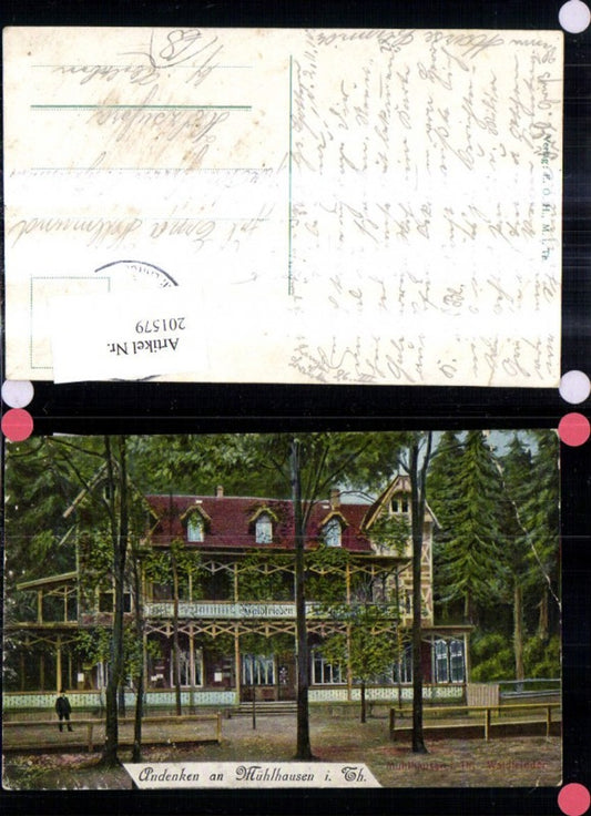 201579,Mühlhausen i. Thüringen Waldfrieden Andenken an Mühlhausen
