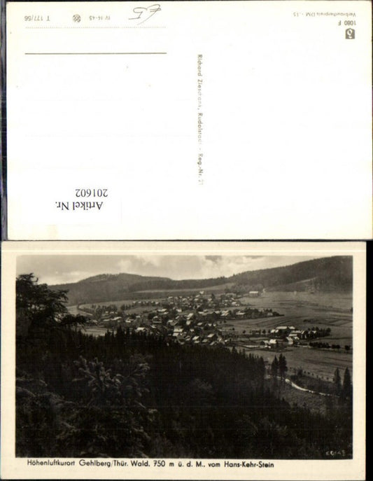201602,Gehlberg im Thüringer Wald Totale vom Hans-Kehr-Stein