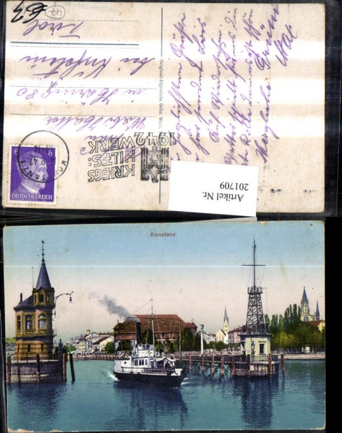 201709,Konstanz Hafen Dampfer