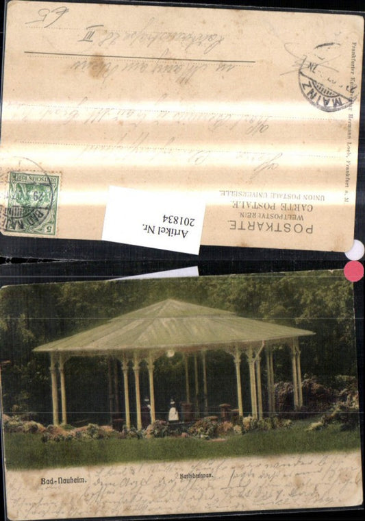 201834,Bad-Nauheim Karlsbrunnen Brunnen