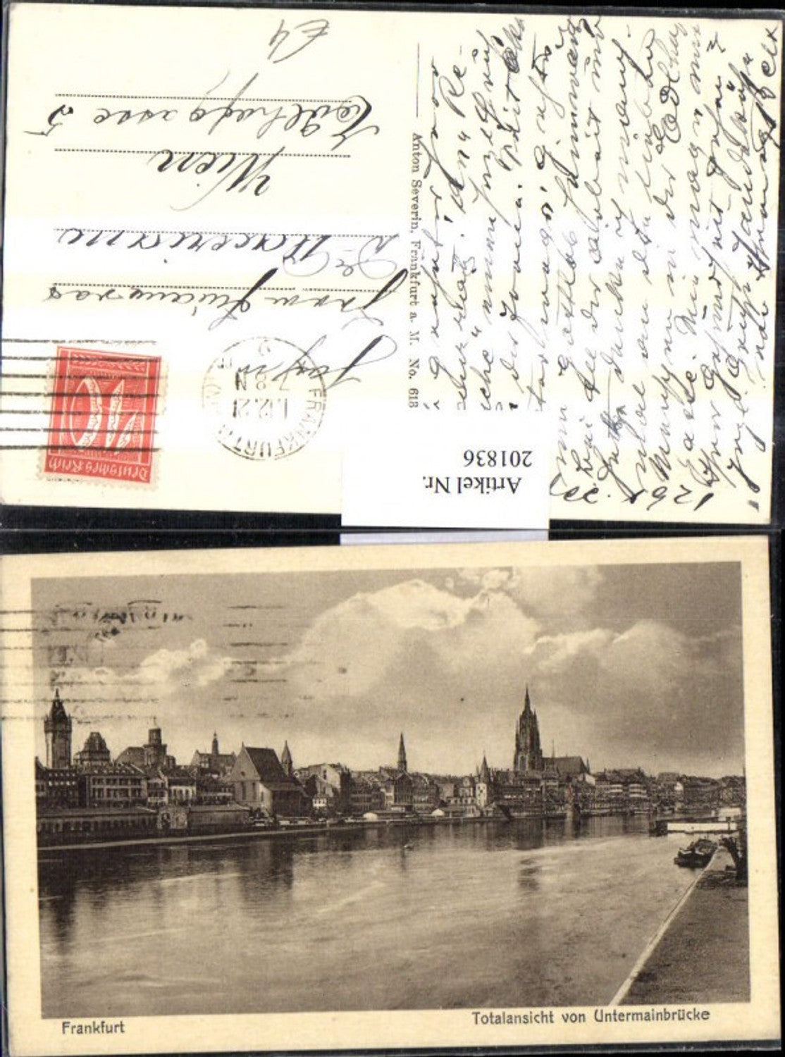 201836,Frankfurt Totale v. Untermainbrücke