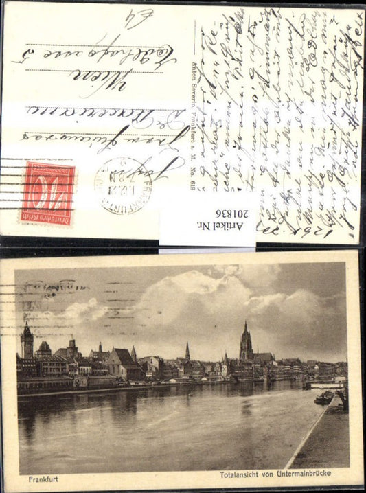 201836,Frankfurt Totale v. Untermainbrücke