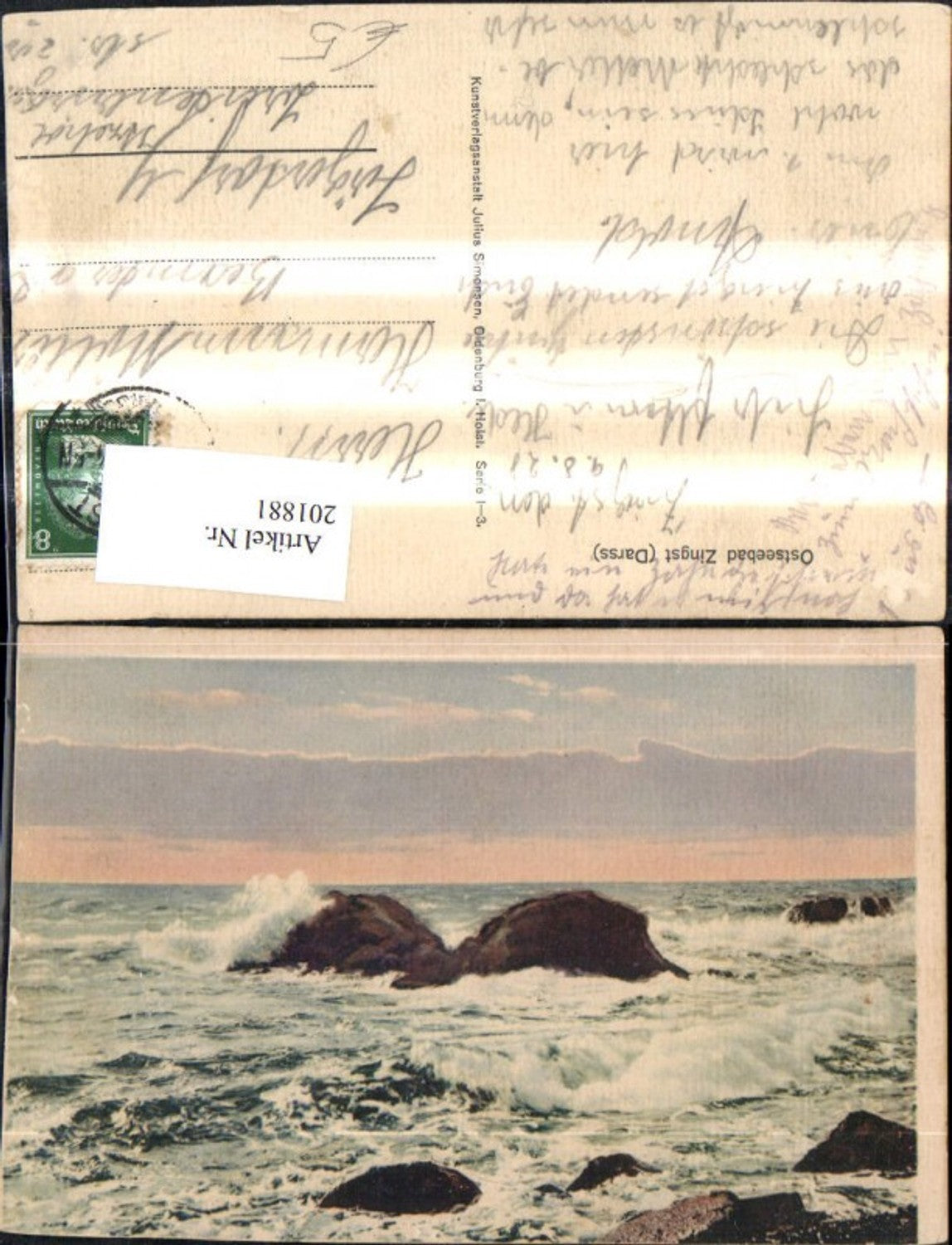 201881,Ostseebad Zingst Darss Küste Brandung