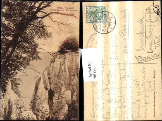 201886,Insel Rügen Stubbenkammer Die Schlucht