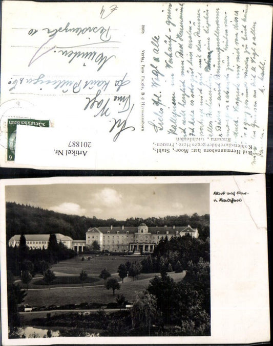 201887,Bad Hermannsborn Bad Driburg Ansicht Kuranstalt