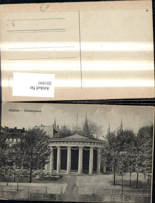 201891,Aachen Elisenbrunnen Brunnen