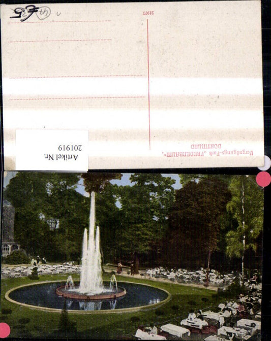201919,Dortmund Vergnügungspark Park Fredenbaum Springbrunnen Brunnen