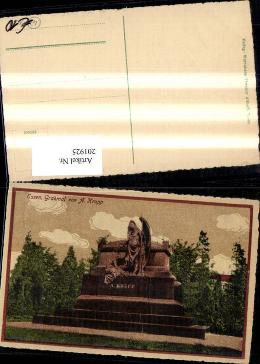 201925,Essen Grabmal v. A. Krupp Denkmal
