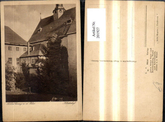 201927,Höxters Schloss Corvey a. d. Weser Klosterhof