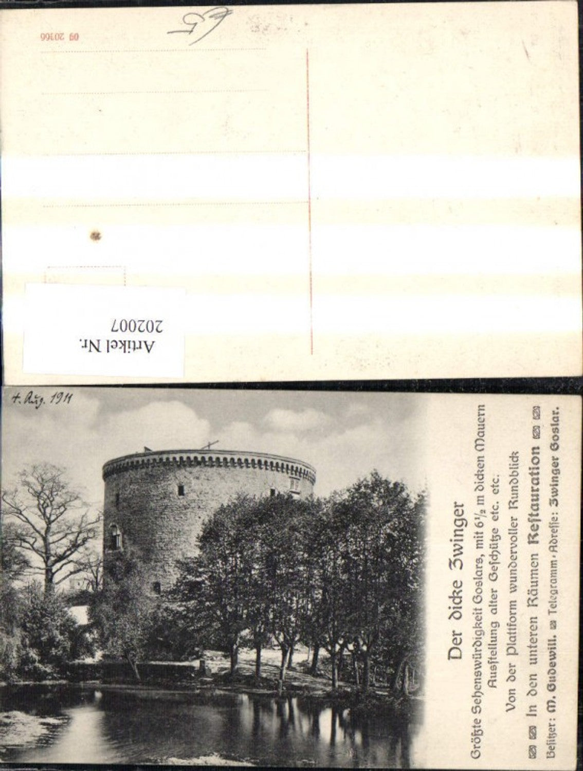 202007,Goslar Der Dicke Zwinger