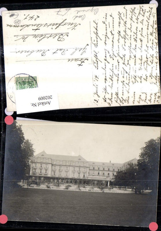 202009,Bad Pyrmont Foto Ak Gebäude