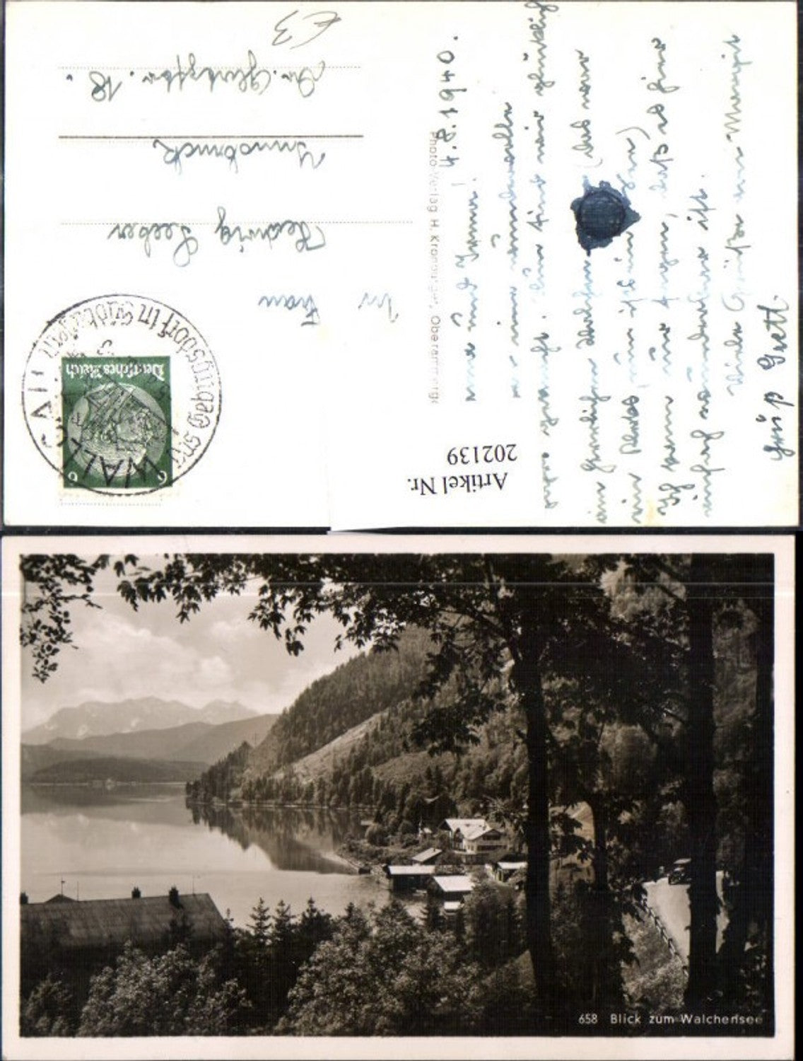 202139,Blick zum Walchensee b. Kochel am See