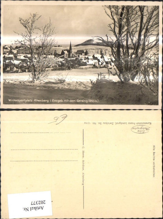 202377, Altenberg i. Erzgebirge md Geising Winter view