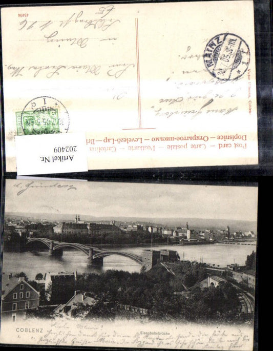 202409, Koblenz Koblenz Railway Bridge