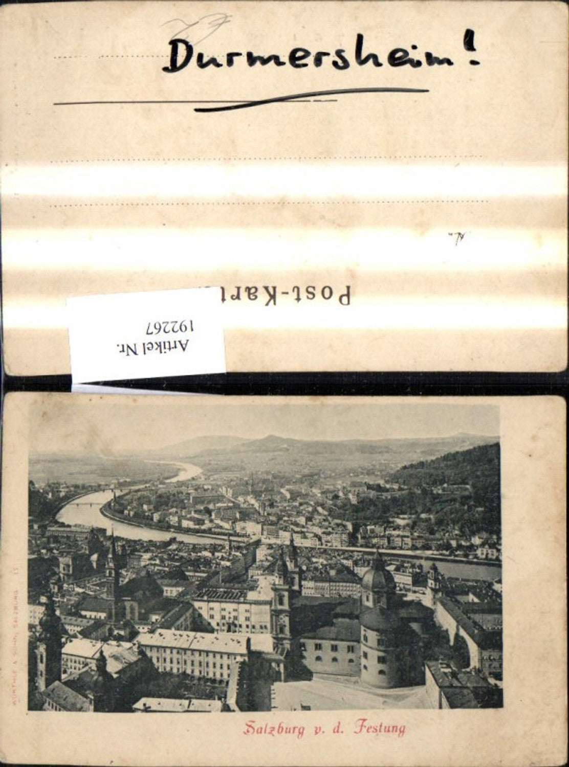 192267,Salzburg v. d. Festung