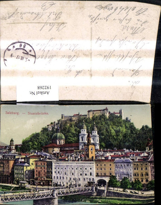 192268,Salzburg Staatssbrücke Brücke