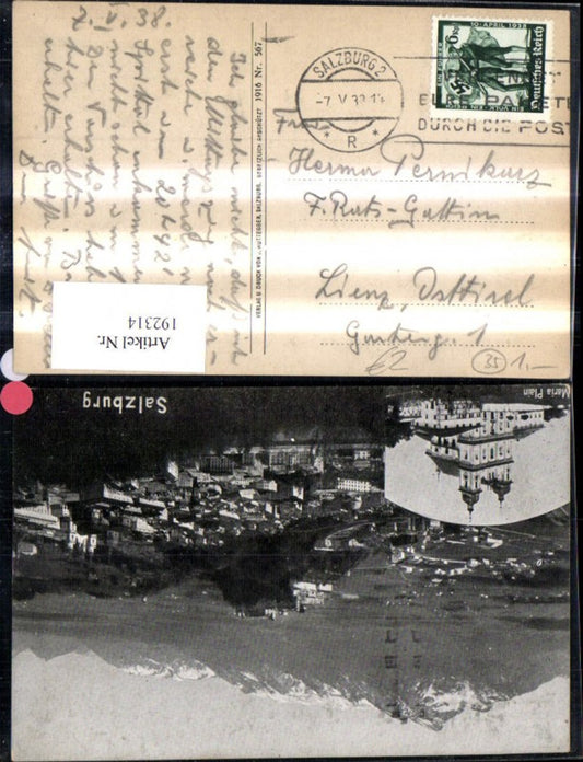 192314,Salzburg Teilansicht Mehrbild Ak Maria Plain