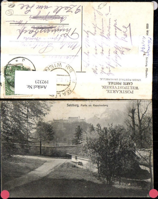 192323,Salzburg Partie a. Kapuzinerberg