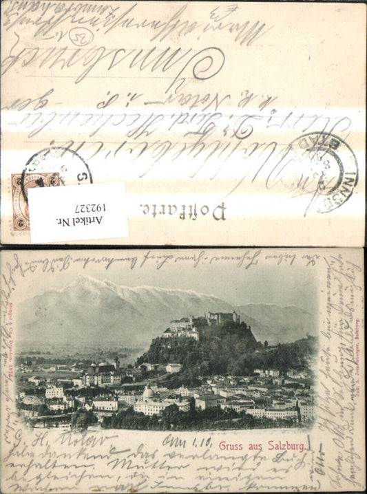 192327,Salzburg Teilansicht