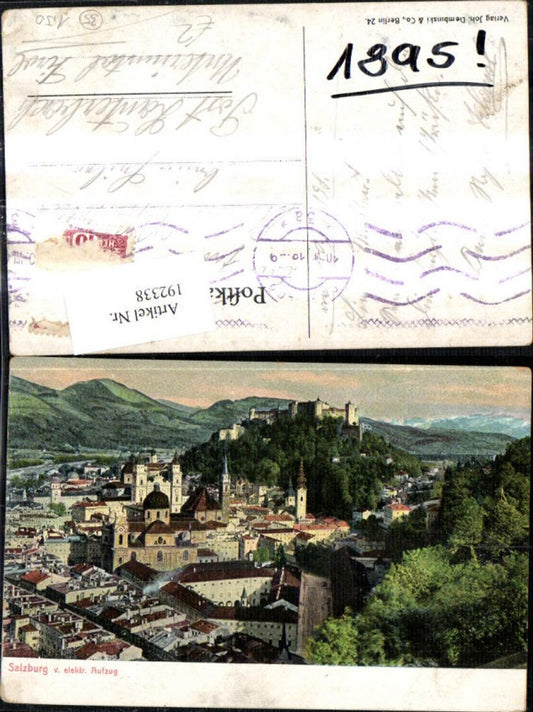 192338,Salzburg v. elektrischen Aufzug