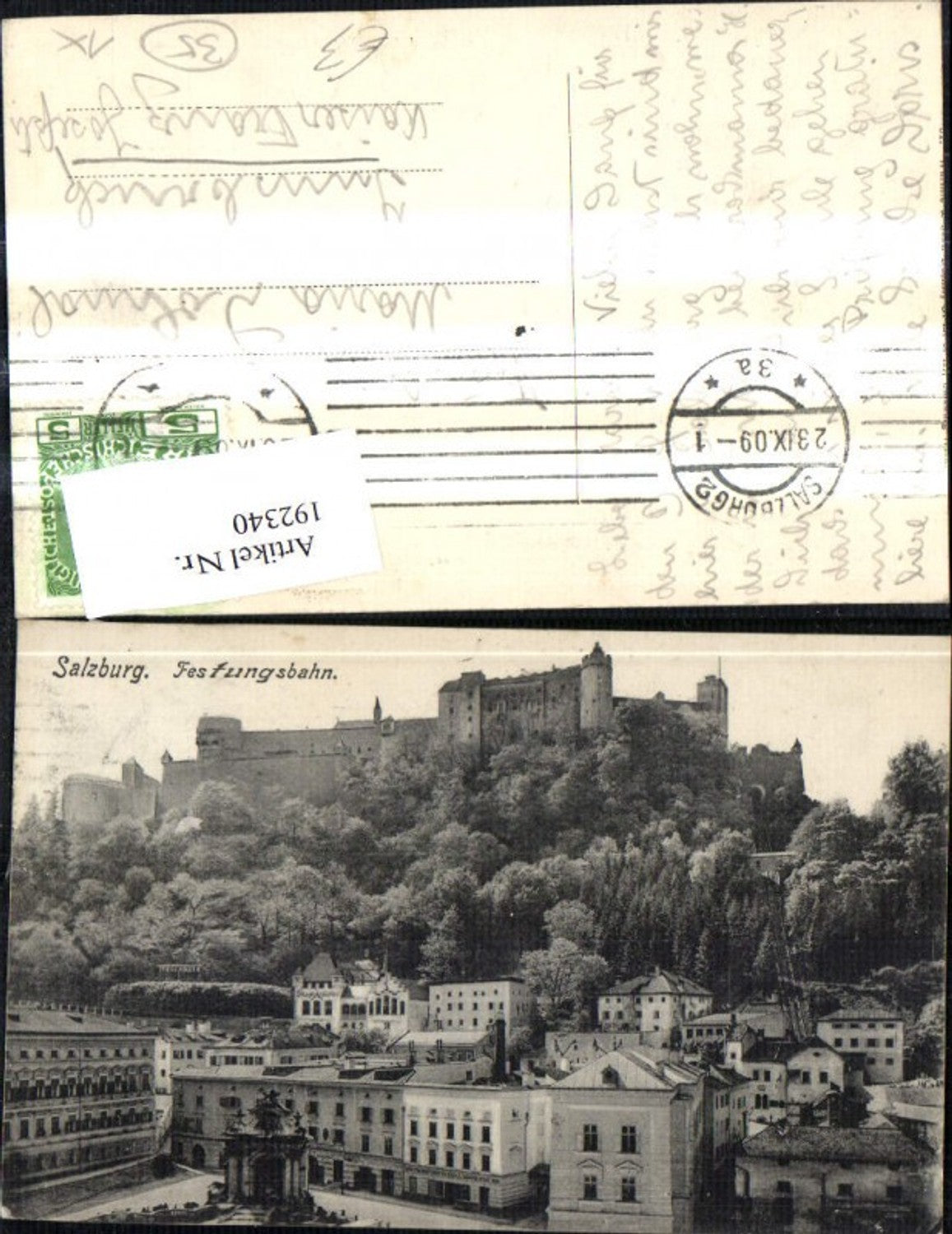 192340,Salzburg Festungsbahn