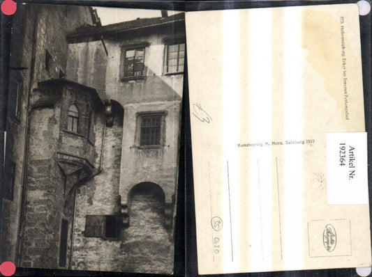 192364,Salzburg Hohensalzburg Erker i. Inneren Festungshof